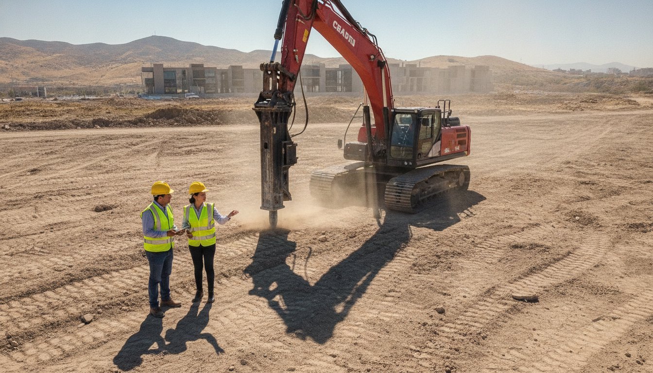 Equipo para instalar tablestacas con excavadora: Guía técnica de selección y operación 2026